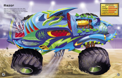 Build Your Own Monster Trucks Sticker Book