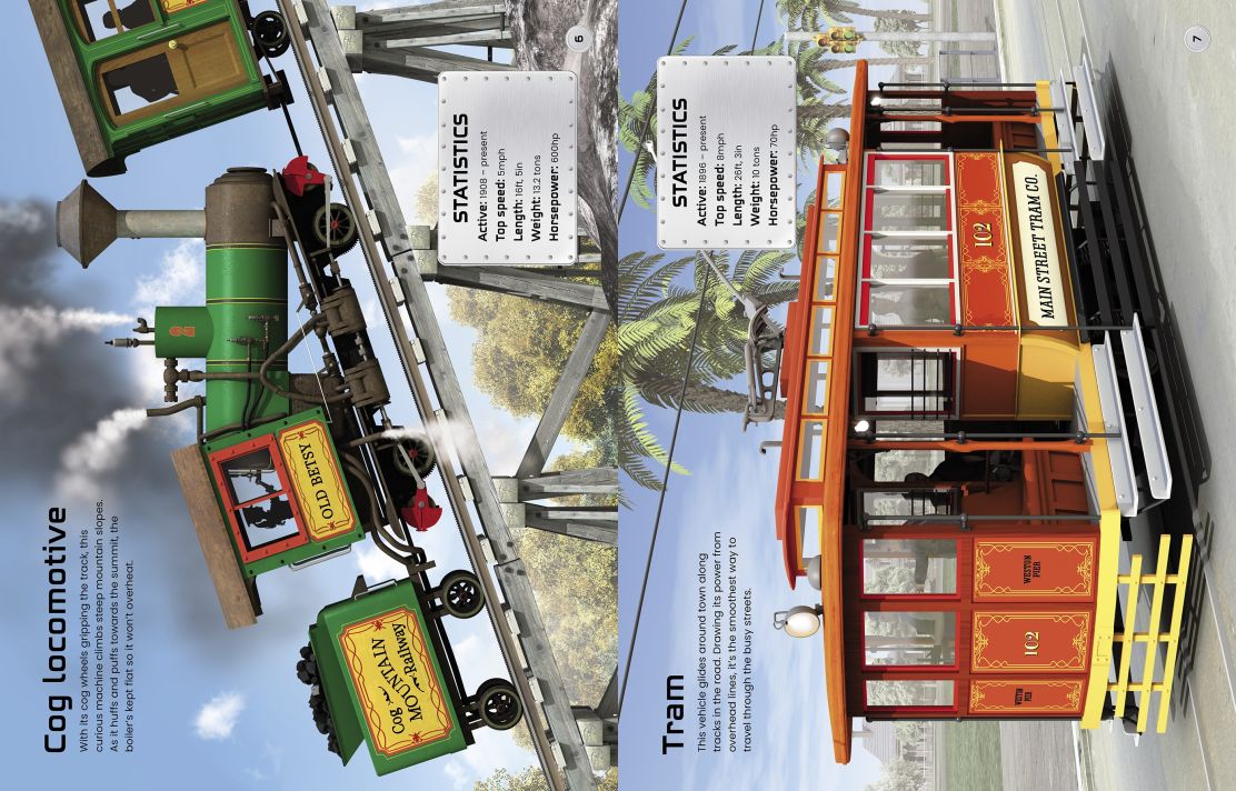 Build Your Own Trains Sticker Book