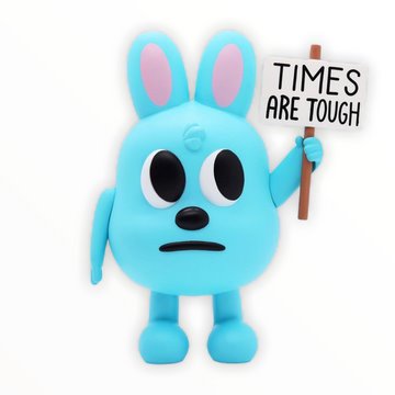 *UVD Toys* LE150 Buny "Times Are Tough" By Blake Jones