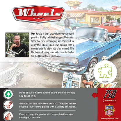 Wheels - Top Prize 750 Piece Jigsaw Puzzle