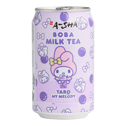 ASHA Sanrio My Melody Boba Milk Tea Taro Flavor (1 Can)