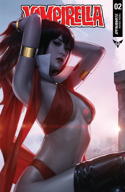 VAMPIRELLA #2 Jeehyung Lee Variant Trade + Virgin Options (08/21/2019) DYNAMITE