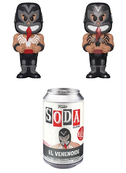 Funko Vinyl SODA: Luchadores - Venom Vinyl Figure