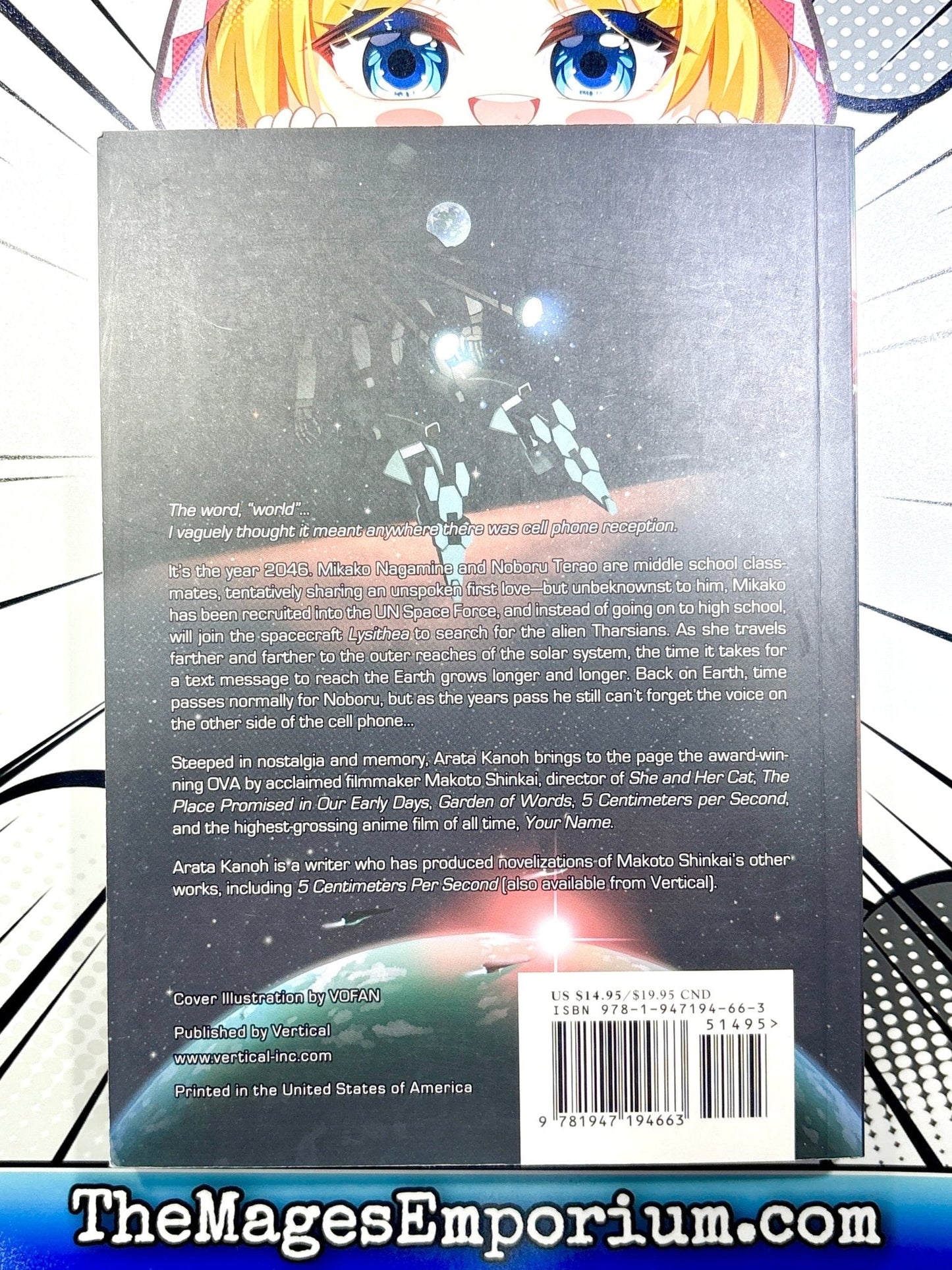 Voices of a Distant Star Words of Love Across The Stars Light Novel