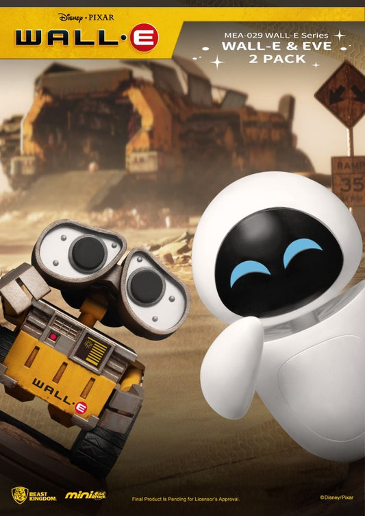 WALL-E Series: WALL-E & EVE (2 Pack)