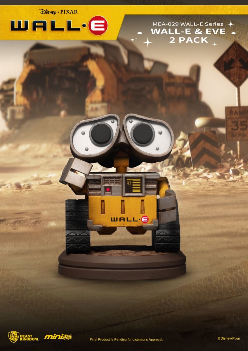 WALL-E Series: WALL-E & EVE (2 Pack)