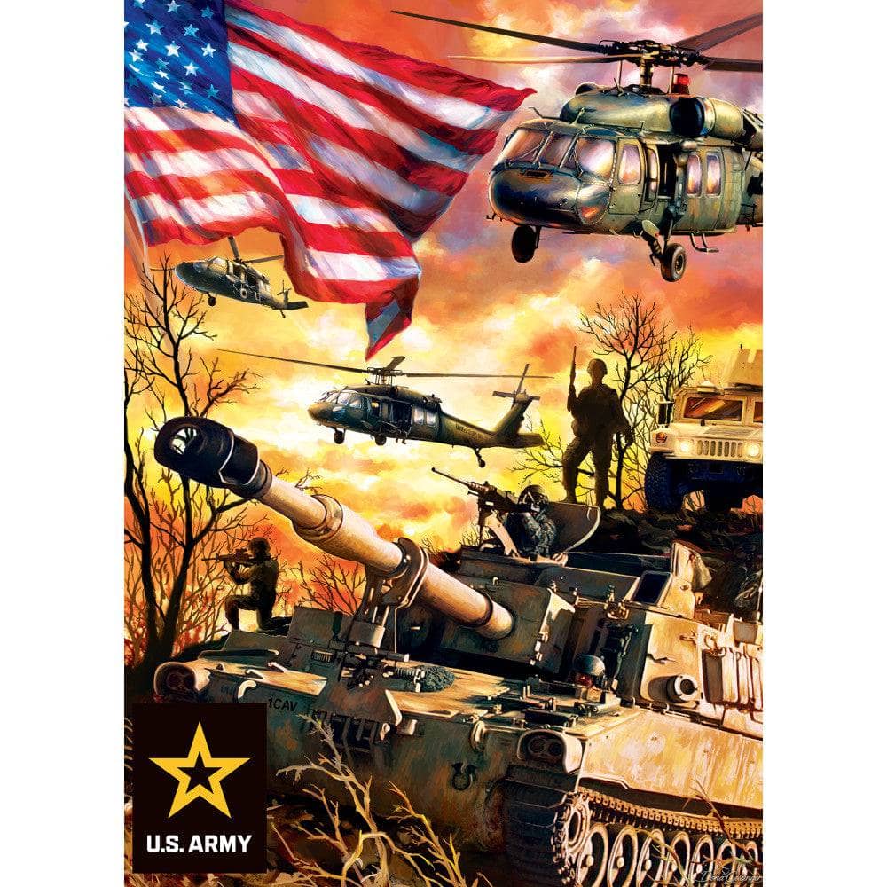 U.S. Army - Army Firepower 1000 Piece Jigsaw Puzzle