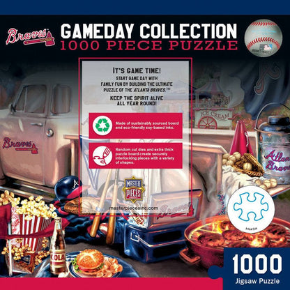 Atlanta Braves - Gameday 1000 Piece Jigsaw Puzzle