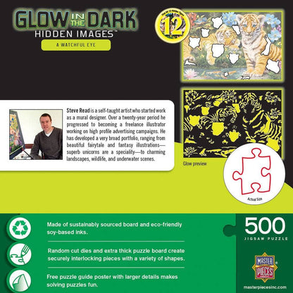Hidden Images - A Watchful Eye 500 Piece Jigsaw Puzzle
