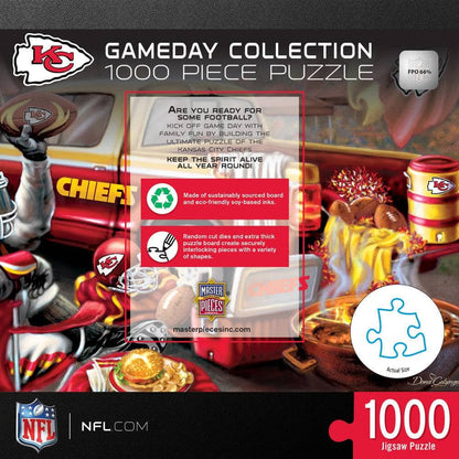 Kansas City Chiefs - Gameday 1000 Piece Jigsaw Puzzle