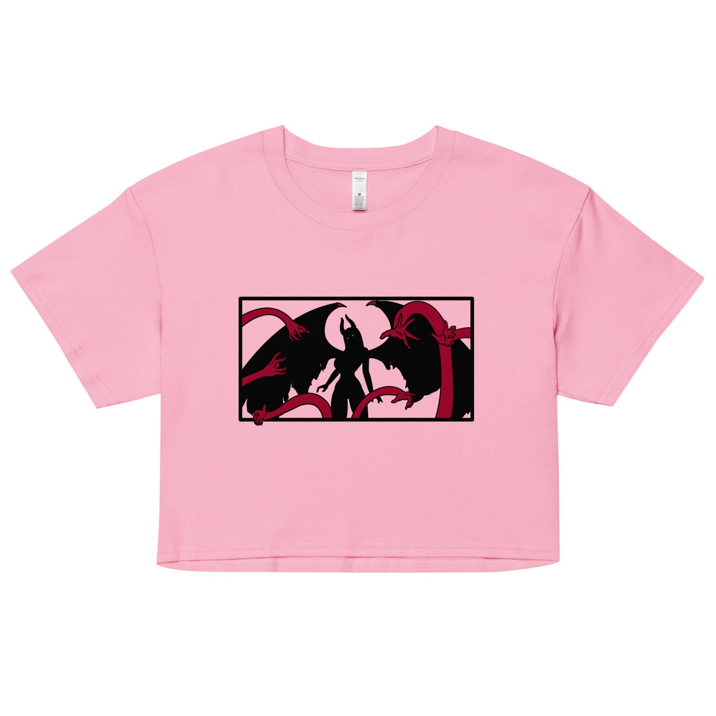 Demon Robin Unisex Anime Crop Top