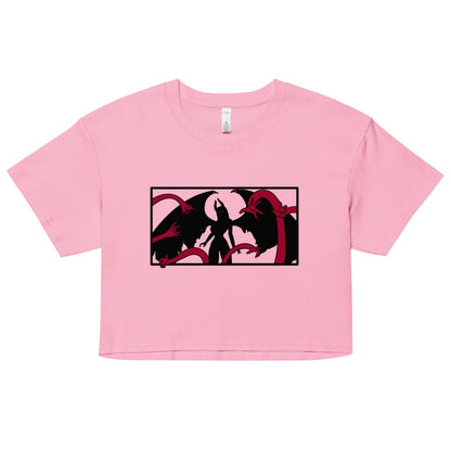 Demon Robin Unisex Anime Crop Top