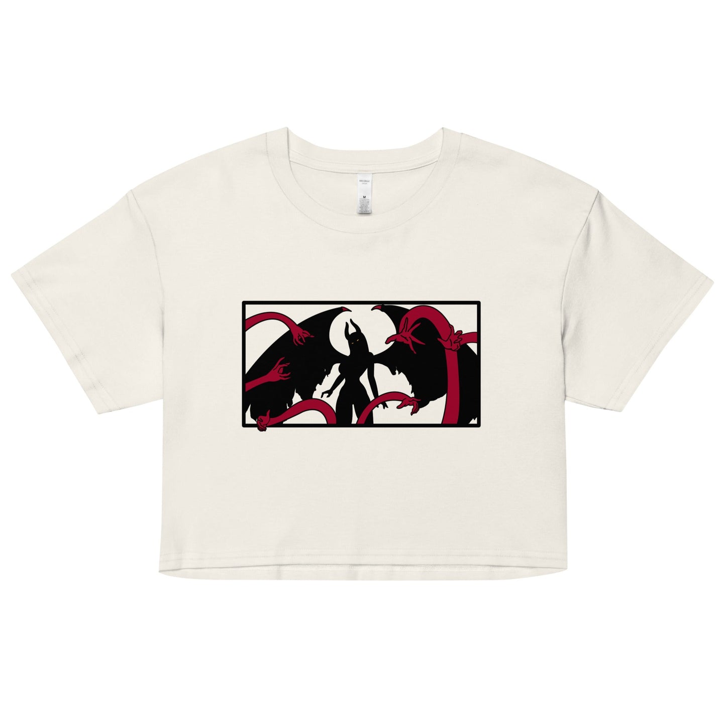 Demon Robin Unisex Anime Crop Top