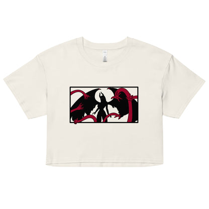 Demon Robin Unisex Anime Crop Top