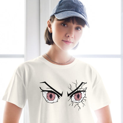 Nezuko Eyes Unisex Anime Crop Top