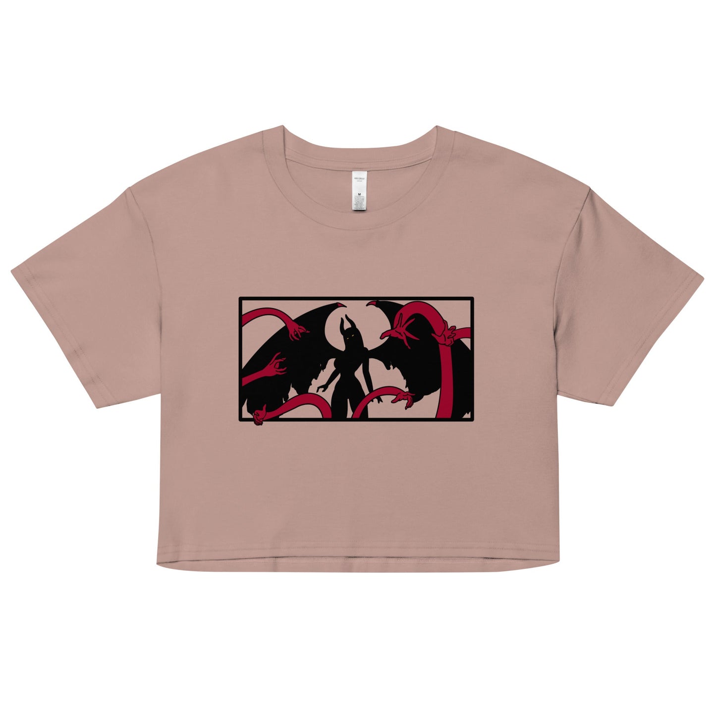 Demon Robin Unisex Anime Crop Top