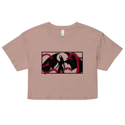 Demon Robin Unisex Anime Crop Top