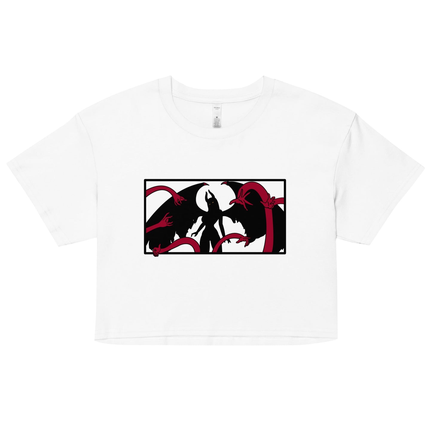 Demon Robin Unisex Anime Crop Top