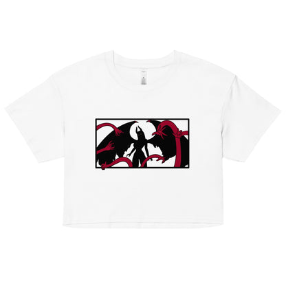 Demon Robin Unisex Anime Crop Top