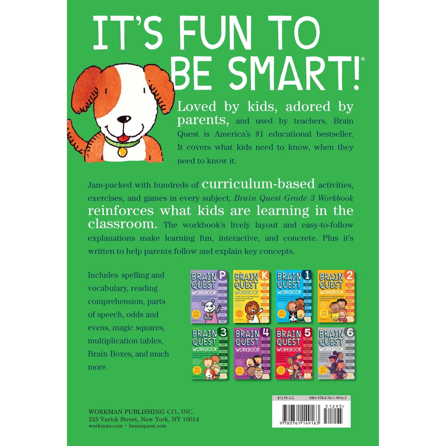 Brain Quest Workbook: Grade 3