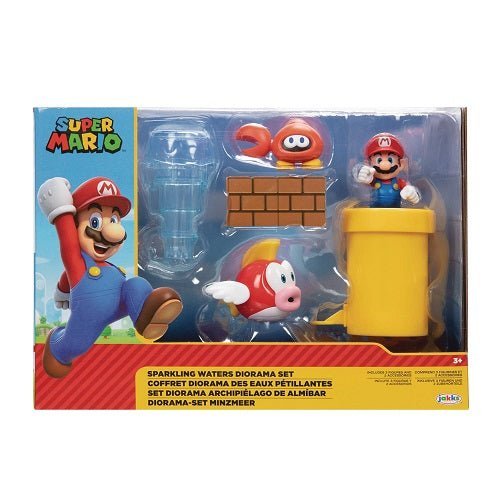 World of Nintendo 2 1/2" Sparkling Waters Diorama Set