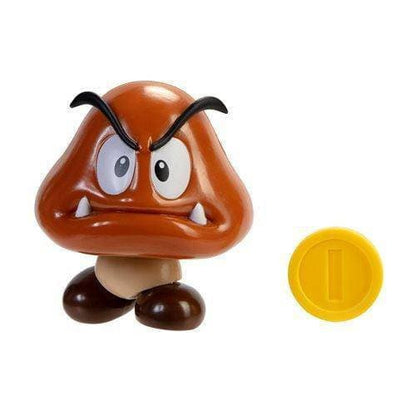 World of Nintendo 4" Action Figure - Goomba with Coin