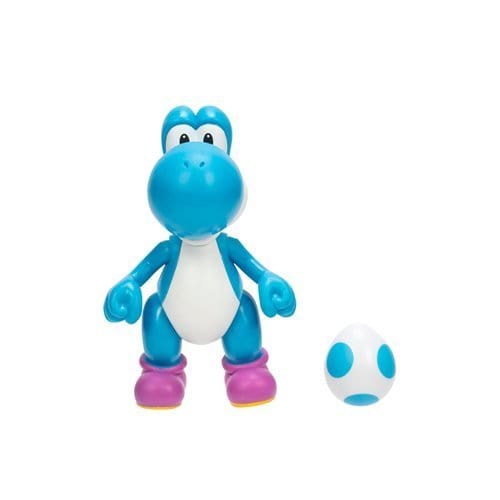 World of Nintendo 4" Action Figure - Light Blue Yoshi