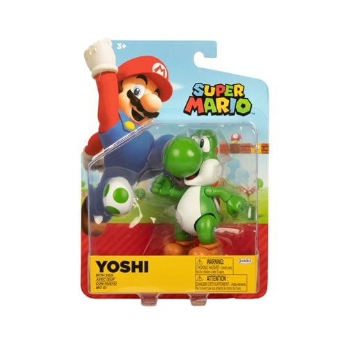 World of Nintendo 4" Action Figure - Yoshi with Egg