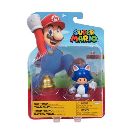 World of Nintendo 4-Inch Action Figure - Cat Toad