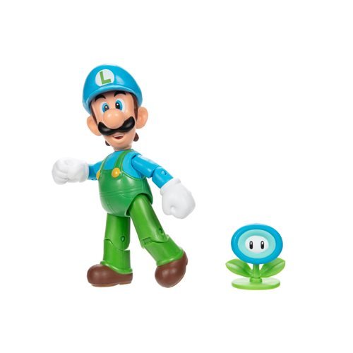 World of Nintendo 4-Inch Action Figure - Ice Luigi