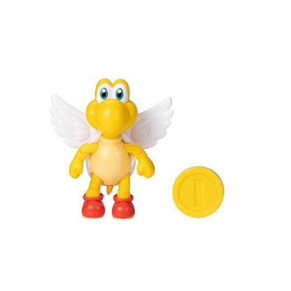 World of Nintendo 4-Inch Action Figure - Koopa Paratroopa with Coin