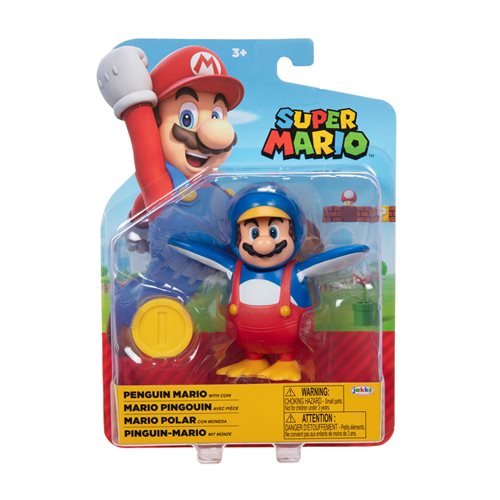 World of Nintendo 4-Inch Action Figure - Penguin Mario