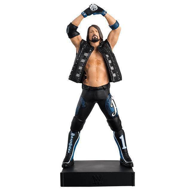 WWE Championship Collection AJ Styles figure with Collector Magazine