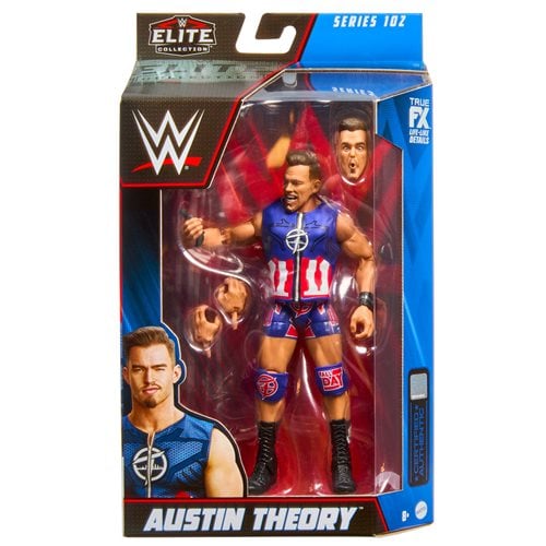 WWE Elite Collection Series 102 Austin Theory Action Figure (Regular - Blue)