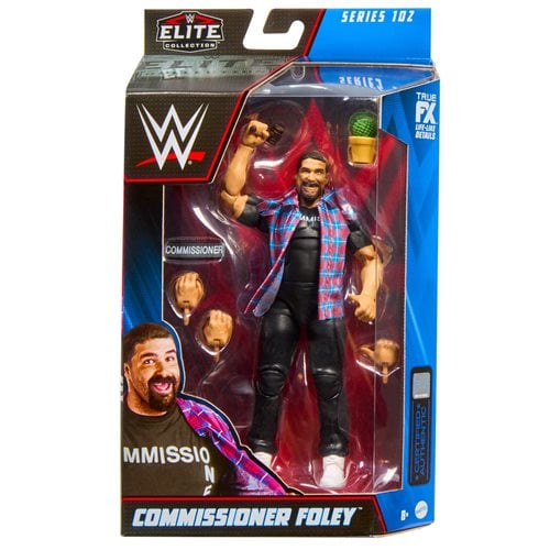 WWE Elite Collection Series 102 Commissioner Foley Action Figure