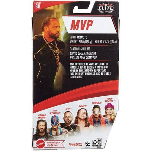 WWE Elite Collection Series 88 MVP Actionfigur