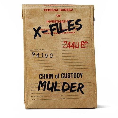 X-Files Evidence Bag Lunch Tote