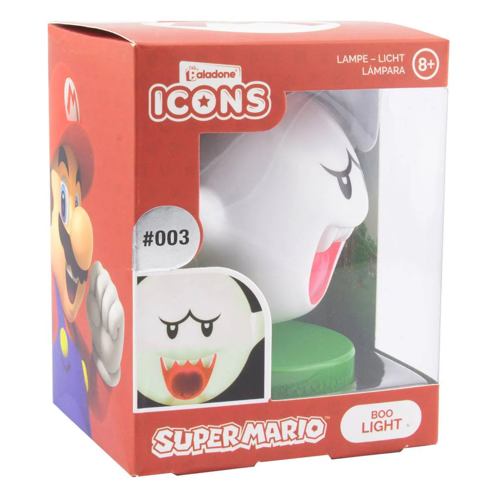 Super Mario - Icon Light Boo 10 Cm