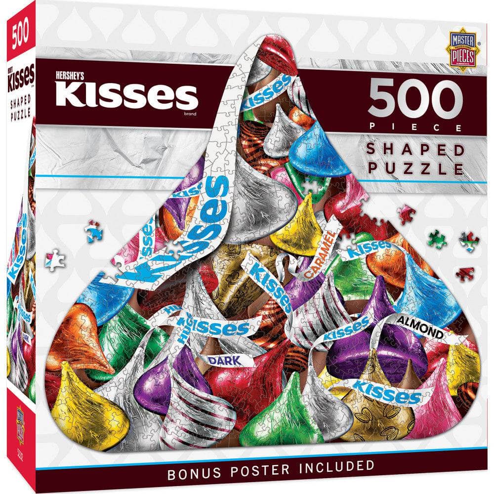 Hershey's Kisses - 500 Piece Shaped Jigsaw Puzzle
