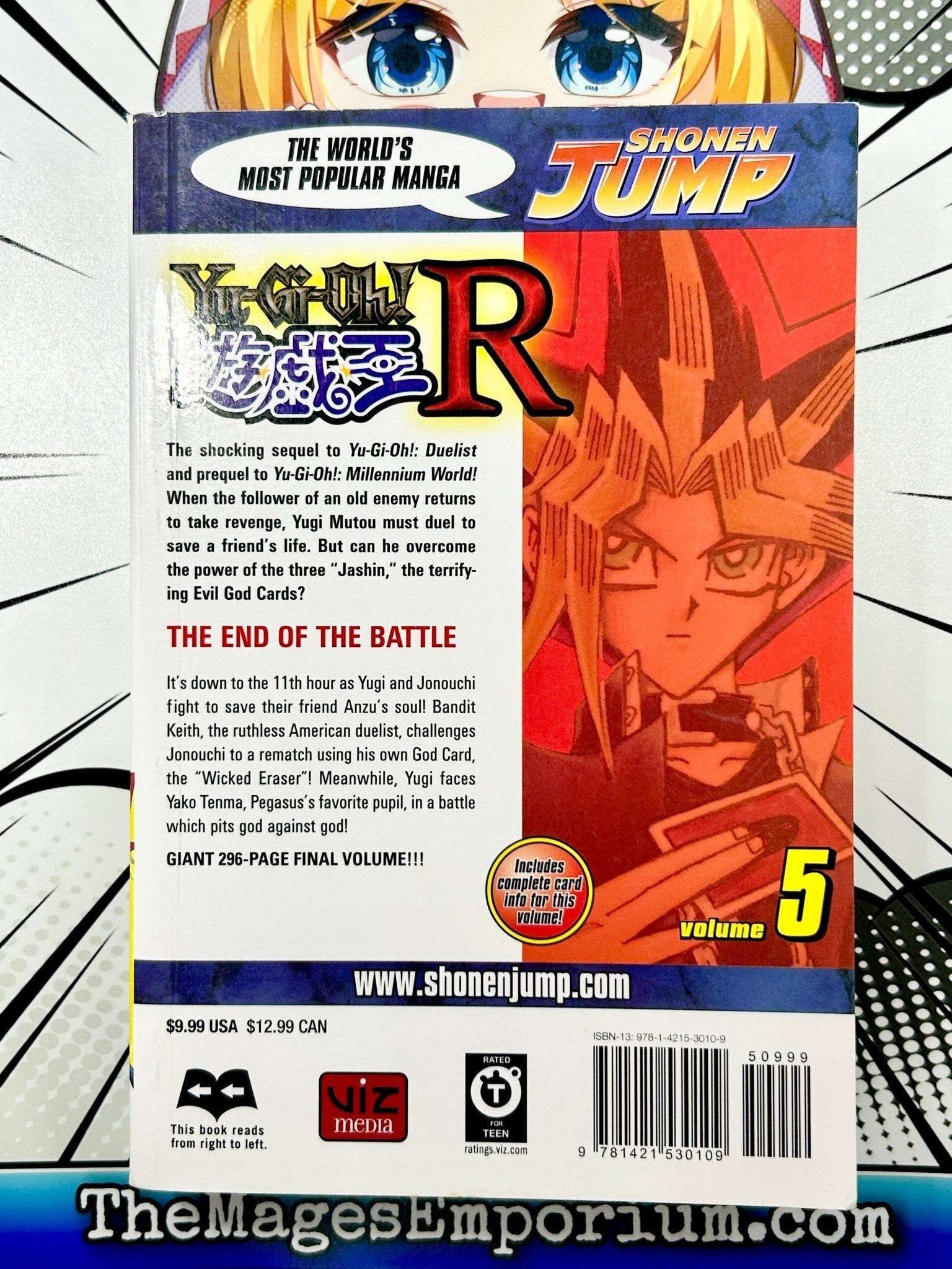 yugioh r manga cards Yu-Gi-Oh! R Vol 5