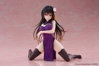 To Love-Ru Darkness Yui Kotegawa Chinese Dress Ver. Desktop Cute Figure - Taito Premium Collectible