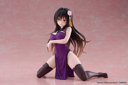 To Love-Ru Darkness Yui Kotegawa Chinese Dress Ver. Desktop Cute Figure - Taito Premium Collectible