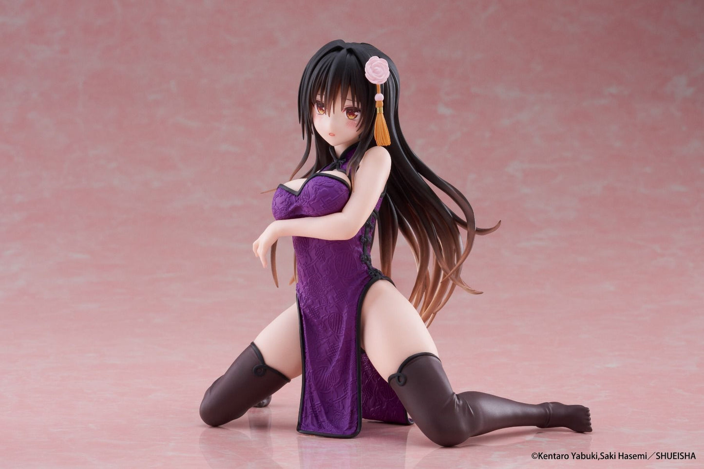 To Love-Ru Darkness Yui Kotegawa Chinese Dress Ver. Desktop Cute Figure - Taito Premium Collectible