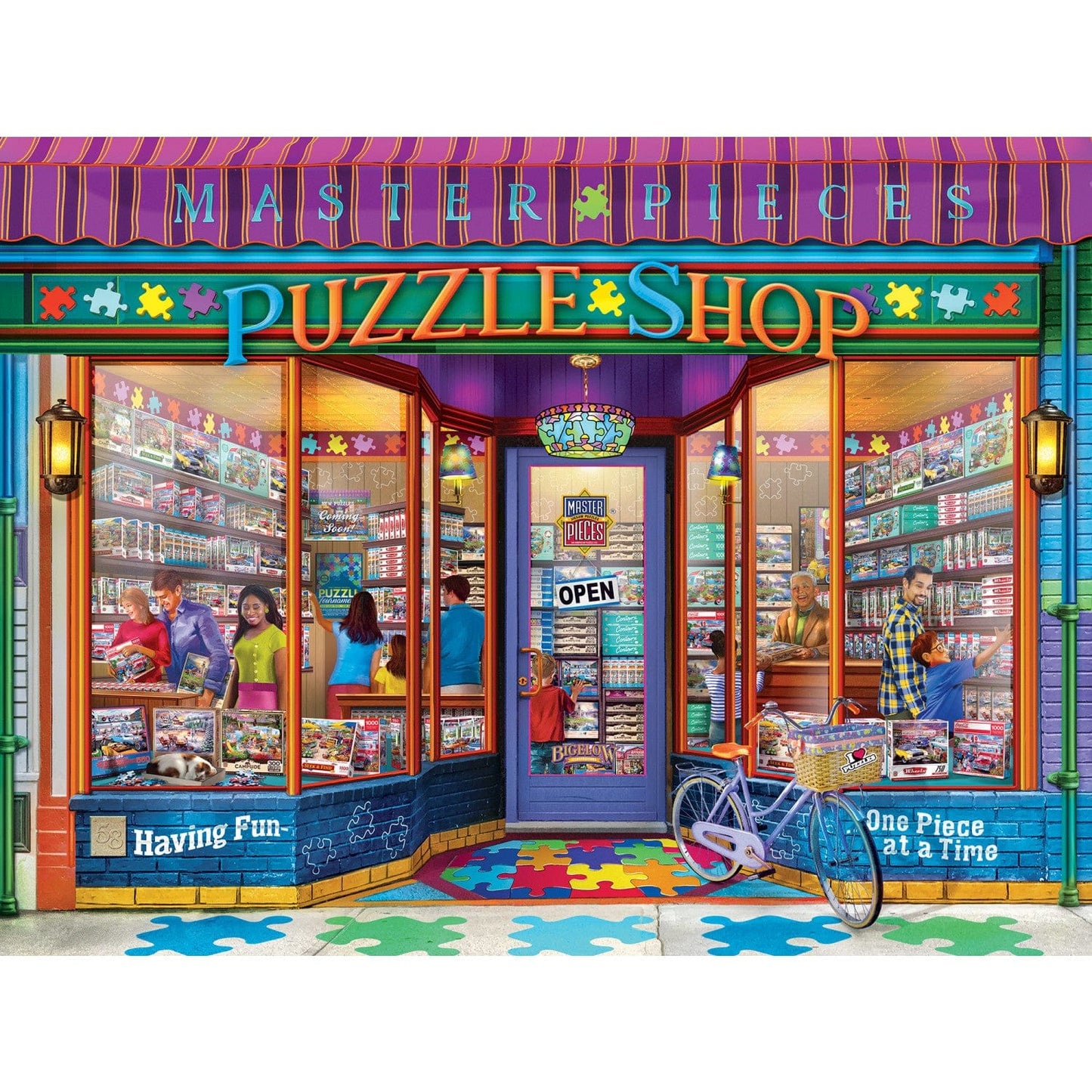 Shopkeepers - Puzzle Emporium 750 Piece Jigsaw Puzzle
