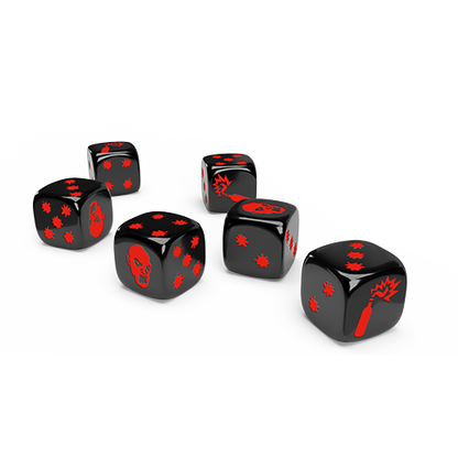 Zombicide: 2nd Edition - Special Black and White Dice