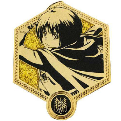 Zen Monkey Attack on Titan Golden Series - 1st Edition Enamel Pin - Select Figure(s)