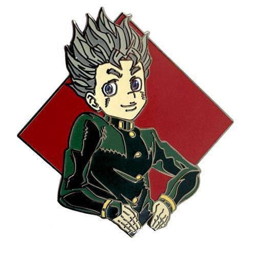 Zen Monkey: Diamond Koichi Hirose - JoJo's Bizarre Adventure Enamel Pin