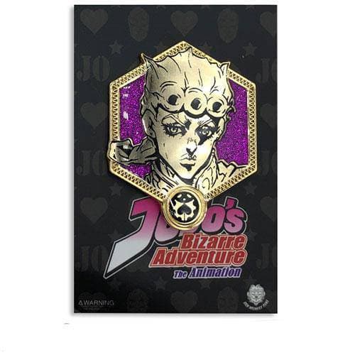 Zen Monkey: Gold Giorno Giovanna (Gold JoJo Collection) - JoJo's Bizarre Adventure Enamel Pin