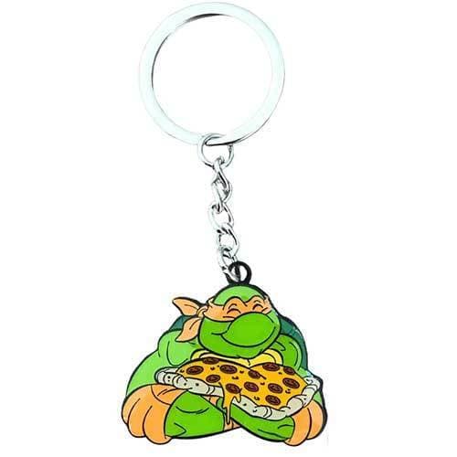 Zen Monkey: I Love Pizza, Dude! - Teenage Mutant Ninja Turtles Keychain