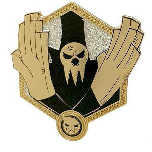 Zen Monkey: Lord Death (Gold Soul Eater Collection) - Soul Eater Enamel Pin